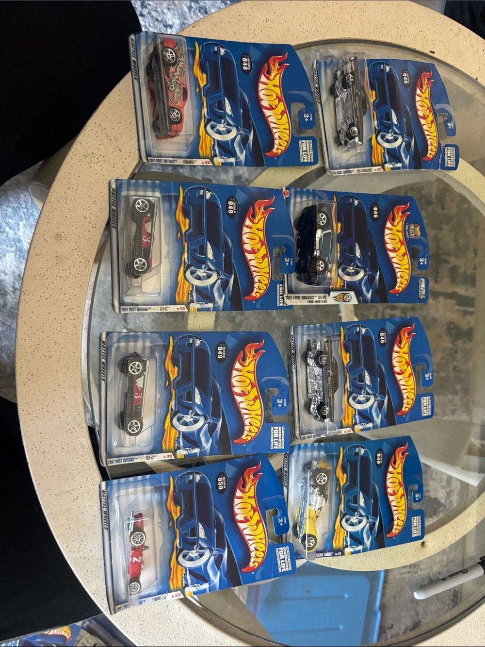 8 Hot Wheels Cars No. (46,48,48,48,46,50,49,46) year 2000